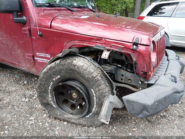 Продажа на аукционе авто 2012 Jeep Wrangler Unlimited Sport, vin: 1C4BJWDG5CL287371, номер лота: 45932612