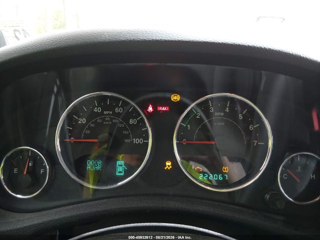 Продажа на аукционе авто 2012 Jeep Wrangler Unlimited Sport, vin: 1C4BJWDG5CL287371, номер лота: 45932612