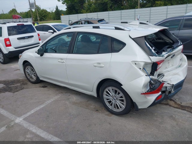 Продажа на аукционе авто 2017 Subaru Impreza 2.0i Premium, vin: 4S3GTAD60H3707099, номер лота: 45932647