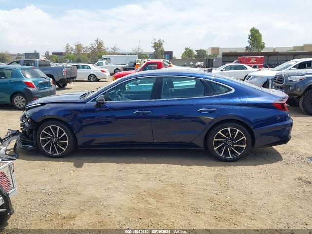 2020 Hyundai Sonata Sel Plus მანქანა იყიდება აუქციონზე, vin: 5NPEJ4J21LH040461, აუქციონის ნომერი: 45932653