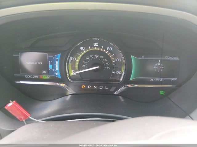 2016 Lincoln Mkz Hybrid მანქანა იყიდება აუქციონზე, vin: 3LN6L2LU7GR615162, აუქციონის ნომერი: 45932657