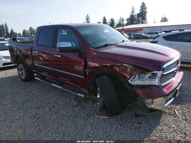 45932681 :رقم المزاد ، 1C6RR7VM9JS254045 vin ، 2018 Ram 1500 Laramie  4x4 6'4 Box مزاد بيع
