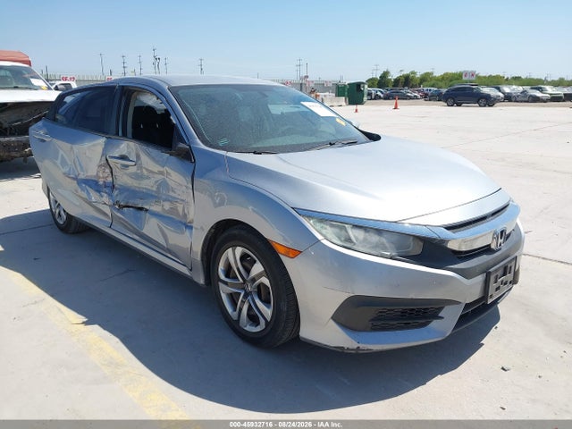 45932716 :رقم المزاد ، 19XFC2F50HE001152 vin ، 2017 Honda Civic Lx مزاد بيع