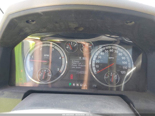 2011 Ram Ram 2500 St მანქანა იყიდება აუქციონზე, vin: 3D7UT2CL9BG522303, აუქციონის ნომერი: 45932848