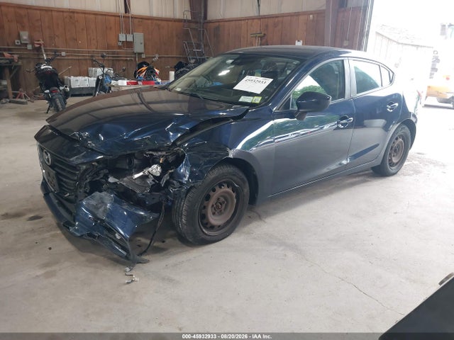 45932933 :رقم المزاد ، 3MZBN1U72JM163008 vin ، 2018 Mazda Mazda3 Sport مزاد بيع