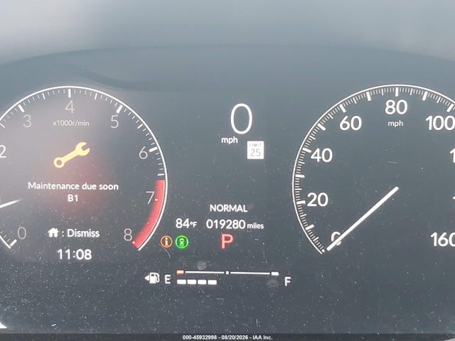 2025 Honda Civic Sedan Sport მანქანა იყიდება აუქციონზე, vin: 19XFL2H83SE032653, აუქციონის ნომერი: 45932998