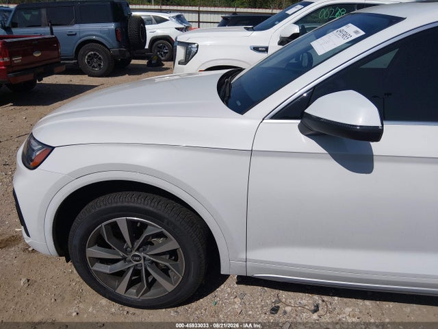 45933033 :رقم المزاد ، WA1BAAFY5M2009855 vin ، 2021 Audi Q5 Premium Plus 45 Tfsi Quattro S Tronic مزاد بيع
