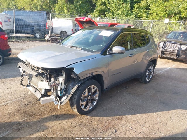 2019 Jeep Compass Limited 4x4 მანქანა იყიდება აუქციონზე, vin: 3C4NJDCB3KT790939, აუქციონის ნომერი: 45933035