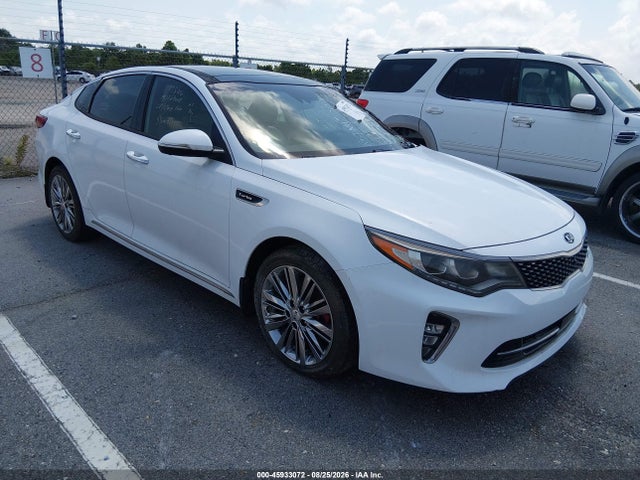 2018 Kia Optima Sx Turbo მანქანა იყიდება აუქციონზე, vin: 5XXGV4L21JG228206, აუქციონის ნომერი: 45933072
