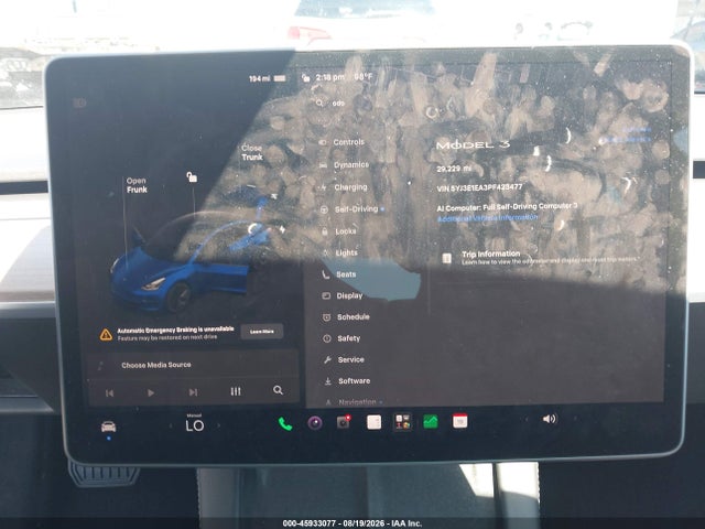 Tesla Model 3 Rear-wheel Drive 2023 5YJ3E1EA3PF423477 Image 7