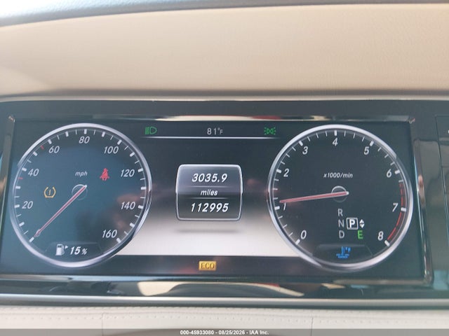 45933080 :رقم المزاد ، WDDUG8FBXEA048374 vin ، 2014 Mercedes-benz S 550 4matic مزاد بيع