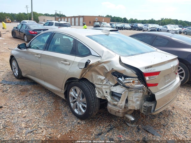 2019 Honda Accord Lx მანქანა იყიდება აუქციონზე, vin: 1HGCV1F19KA114355, აუქციონის ნომერი: 45933126