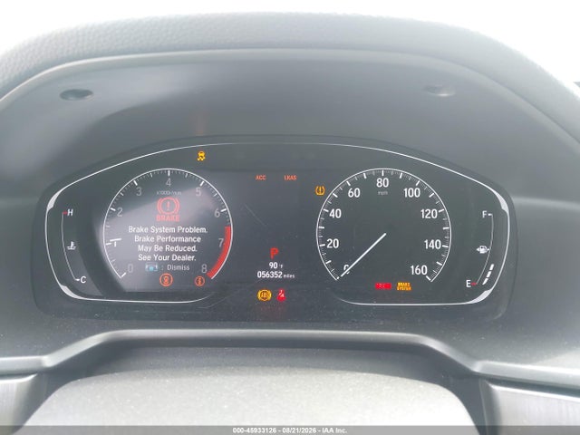 2019 Honda Accord Lx მანქანა იყიდება აუქციონზე, vin: 1HGCV1F19KA114355, აუქციონის ნომერი: 45933126
