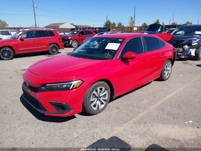 Aukcja sprzedaży 2022 Honda Civic Lx, vin: 2HGFE2F25NH509148, numer aukcji: 45933143