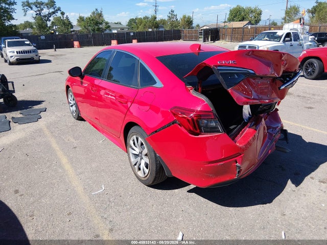 Aukcja sprzedaży 2022 Honda Civic Lx, vin: 2HGFE2F25NH509148, numer aukcji: 45933143
