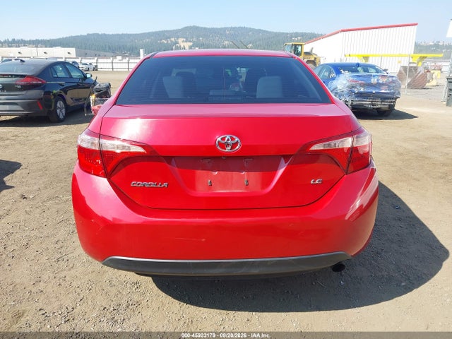 Продаж на аукціоні авто 2017 Toyota Corolla Le, vin: 2T1BURHEXHC780852, номер лоту: 45933179