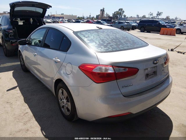 Продажа на аукционе авто 2015 Kia Forte Lx, vin: KNAFK4A67F5340706, номер лота: 45933199