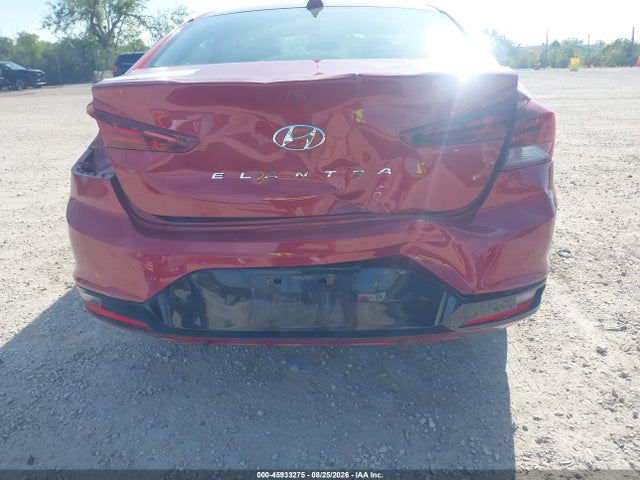 45933275 :رقم المزاد ، KMHD84LF0LU001109 vin ، 2020 Hyundai Elantra Value Edition مزاد بيع