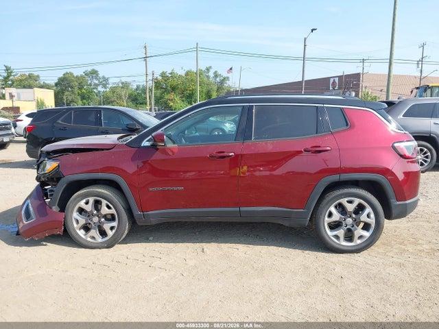 Aukcja sprzedaży 2021 Jeep Compass Limited 4x4, vin: 3C4NJDCB6MT537259, numer aukcji: 45933300