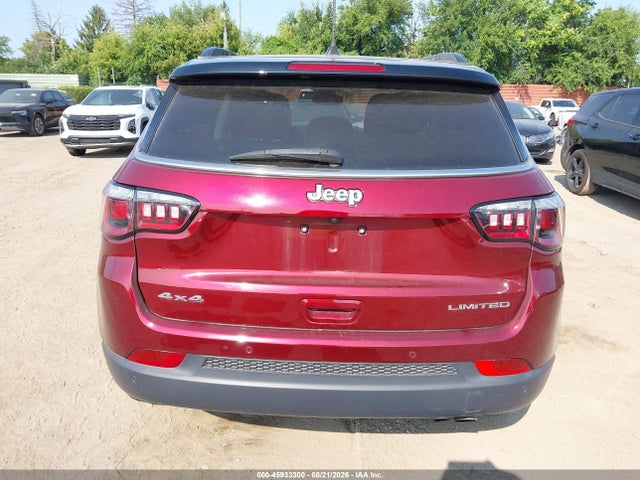 Aukcja sprzedaży 2021 Jeep Compass Limited 4x4, vin: 3C4NJDCB6MT537259, numer aukcji: 45933300