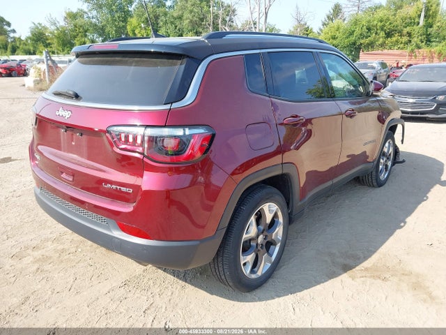 Aukcja sprzedaży 2021 Jeep Compass Limited 4x4, vin: 3C4NJDCB6MT537259, numer aukcji: 45933300