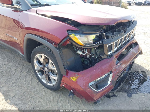 Aukcja sprzedaży 2021 Jeep Compass Limited 4x4, vin: 3C4NJDCB6MT537259, numer aukcji: 45933300