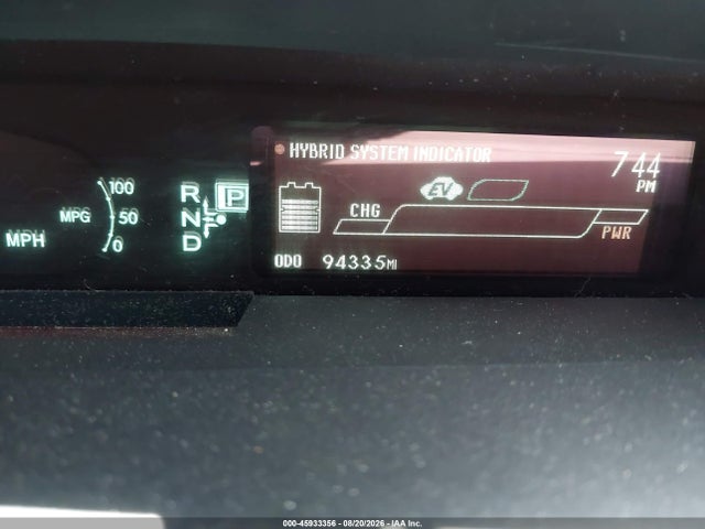 JTDKN3DU9E1849294 Toyota Prius Three