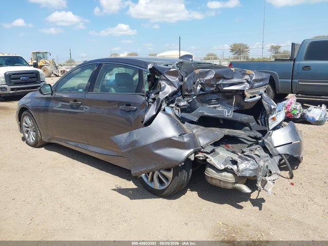 Aukcja sprzedaży 2019 Honda Accord Lx, vin: 1HGCV1F17KA068296, numer aukcji: 45933392