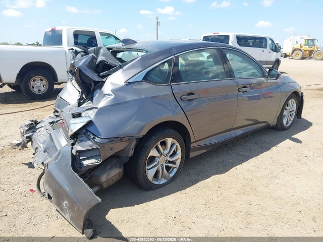 Aukcja sprzedaży 2019 Honda Accord Lx, vin: 1HGCV1F17KA068296, numer aukcji: 45933392
