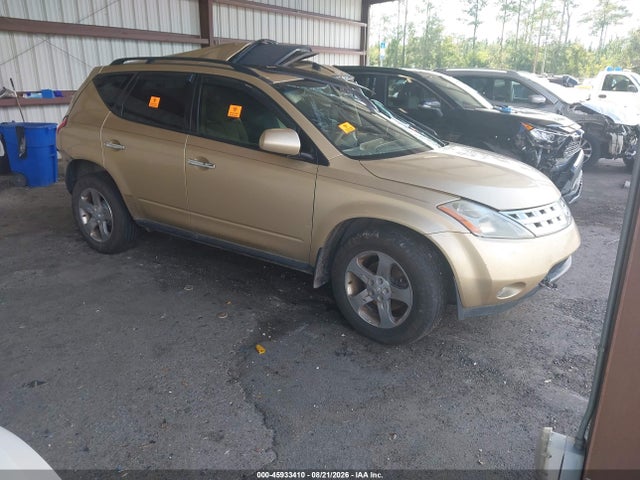 2004 Nissan Murano Sl მანქანა იყიდება აუქციონზე, vin: JN8AZ08TX4W212131, აუქციონის ნომერი: 45933410