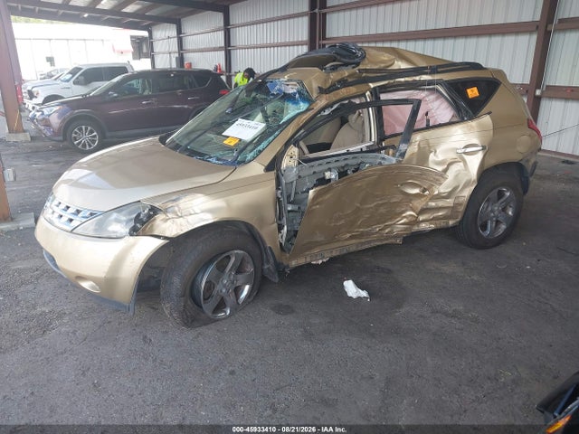 45933410 :رقم المزاد ، JN8AZ08TX4W212131 vin ، 2004 Nissan Murano Sl مزاد بيع