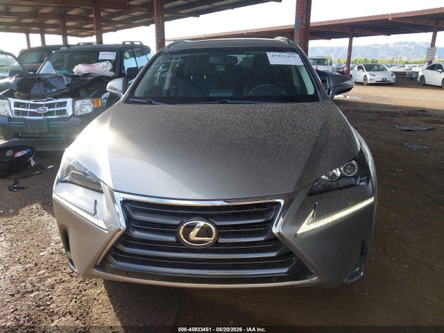 Продаж на аукціоні авто 2015 Lexus Nx 200t, vin: JTJYARBZ6F2015001, номер лоту: 45933451