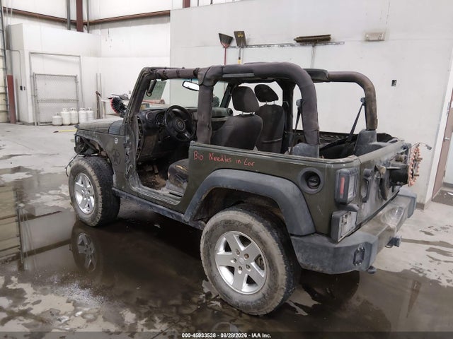 45933538 :رقم المزاد ، 1C4AJWAG6FL749943 vin ، 2015 Jeep Wrangler Willys Wheeler مزاد بيع