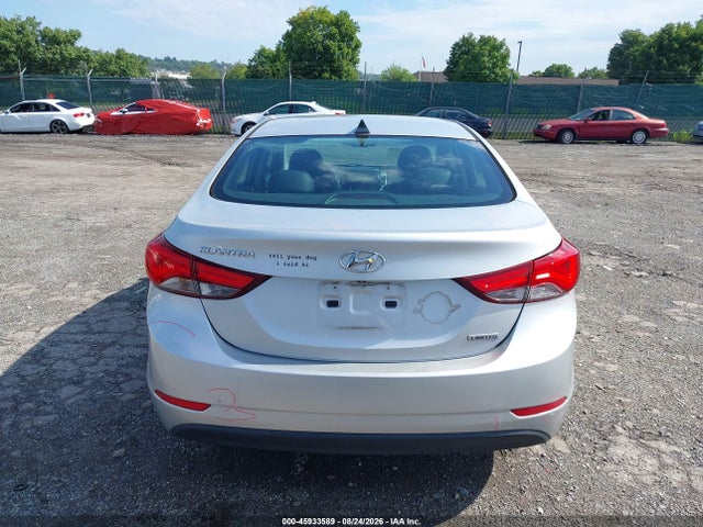 5NPDH4AE0FH548006 Hyundai Elantra Limited