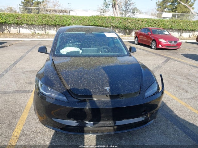 45933610 :رقم المزاد ، 5YJ3E1EA3SF051888 vin ، 2025 Tesla Model 3 Long Range Rear-wheel Drive/standard Rear-wheel Drive مزاد بيع