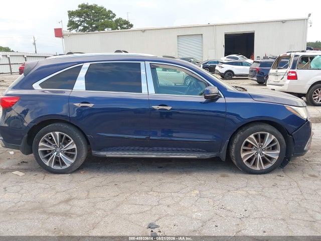 Продаж на аукціоні авто 2017 Acura Mdx Technology Package, vin: 5FRYD4H5XHB005569, номер лоту: 45933614