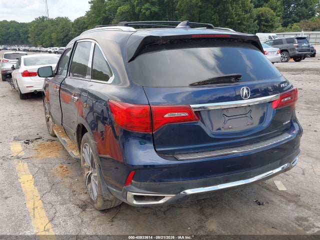 Продаж на аукціоні авто 2017 Acura Mdx Technology Package, vin: 5FRYD4H5XHB005569, номер лоту: 45933614