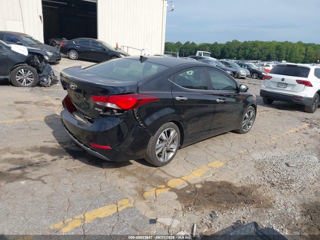 45933647 :رقم المزاد ، KMHDH4AE3EU046218 vin ، 2014 Hyundai Elantra Limited مزاد بيع