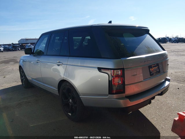 Aukcja sprzedaży 2015 Land Rover Range Rover 3.0l V6 Supercharged Hse, vin: SALGS2VF9FA241150, numer aukcji: 45933701