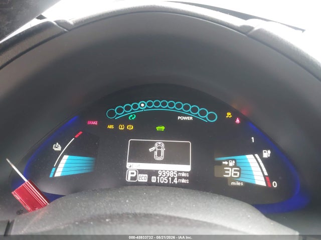 Aukcja sprzedaży 2013 Nissan Leaf S, vin: 1N4AZ0CP6DC425719, numer aukcji: 45933732