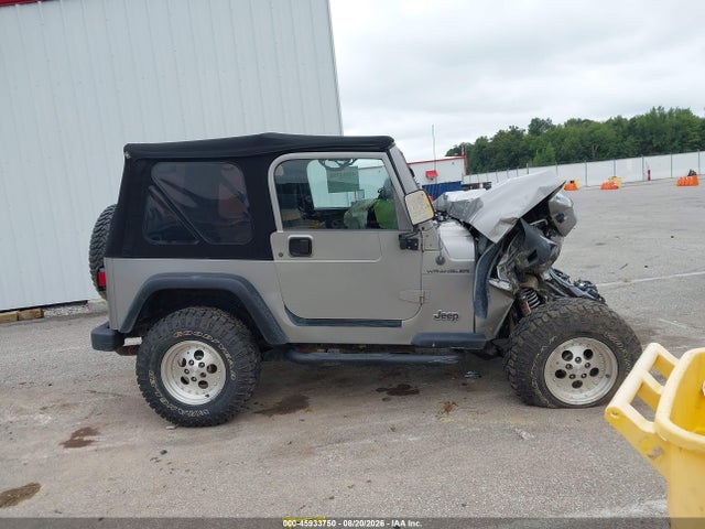 Продажа на аукционе авто 2001 Jeep Wrangler Se, vin: 1J4FA29P11P371349, номер лота: 45933750