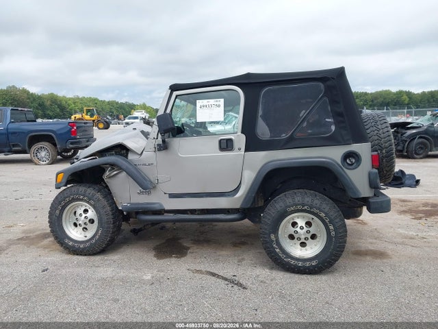 Продажа на аукционе авто 2001 Jeep Wrangler Se, vin: 1J4FA29P11P371349, номер лота: 45933750