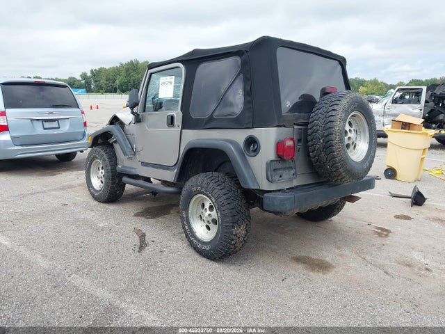 Продажа на аукционе авто 2001 Jeep Wrangler Se, vin: 1J4FA29P11P371349, номер лота: 45933750