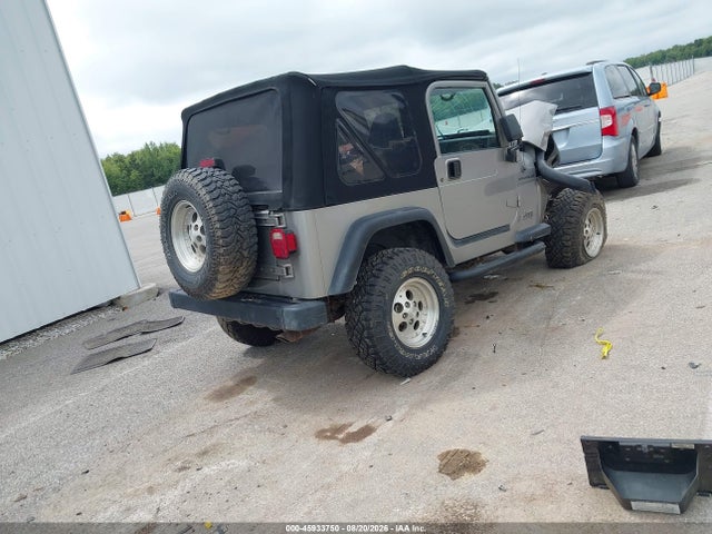 Продажа на аукционе авто 2001 Jeep Wrangler Se, vin: 1J4FA29P11P371349, номер лота: 45933750