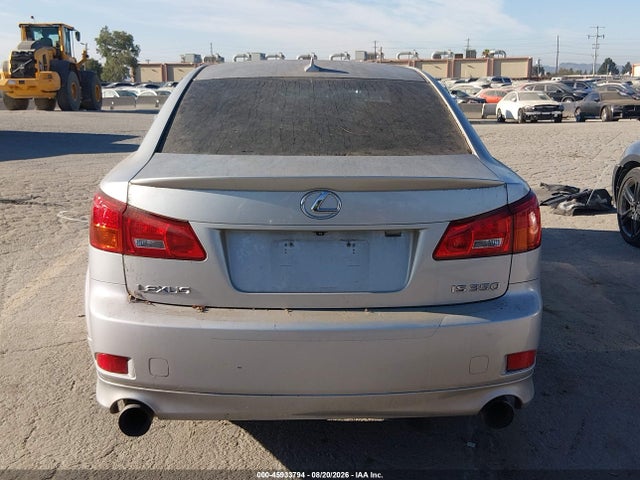 Aukcja sprzedaży 2008 Lexus Is 350, vin: JTHBE262182015894, numer aukcji: 45933794
