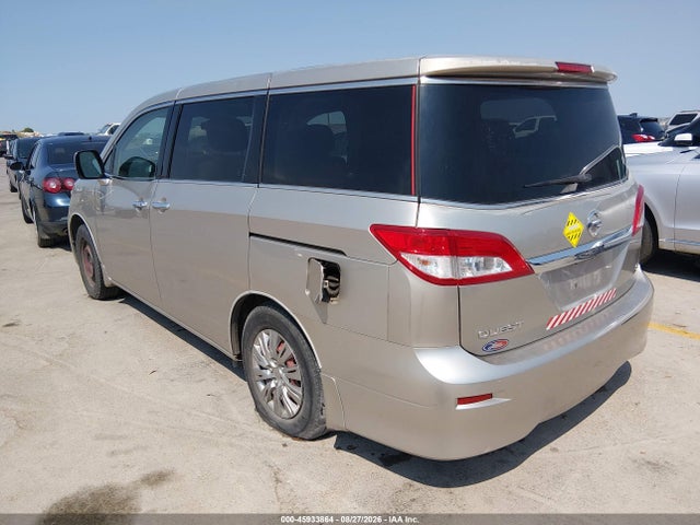 45933864 :رقم المزاد ، JN8AE2KP6C9036632 vin ، 2012 Nissan Quest S مزاد بيع
