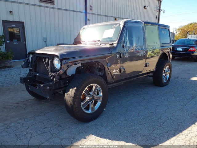 2018 Jeep Wrangler Unlimited Sahara 4x4 მანქანა იყიდება აუქციონზე, vin: 1C4HJXEG3JW111364, აუქციონის ნომერი: 45933928