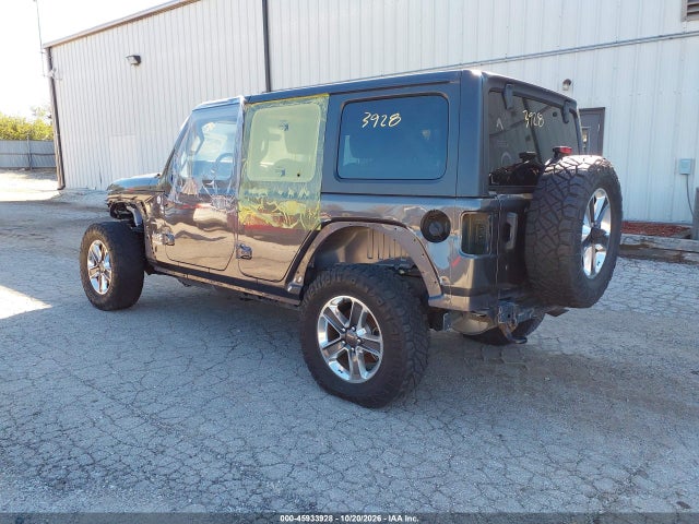 2018 Jeep Wrangler Unlimited Sahara 4x4 მანქანა იყიდება აუქციონზე, vin: 1C4HJXEG3JW111364, აუქციონის ნომერი: 45933928