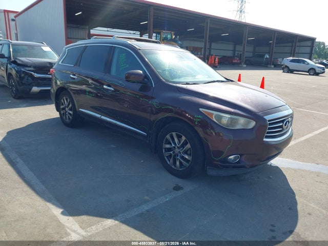 Auction sale of the 2014 Infiniti Qx60, vin: 5N1AL0MN5EC519922, lot number: 45933937