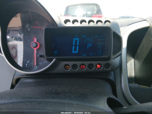 45933971 :رقم المزاد ، 1G1JC5SH8G4172459 vin ، 2016 Chevrolet Sonic Lt Auto مزاد بيع